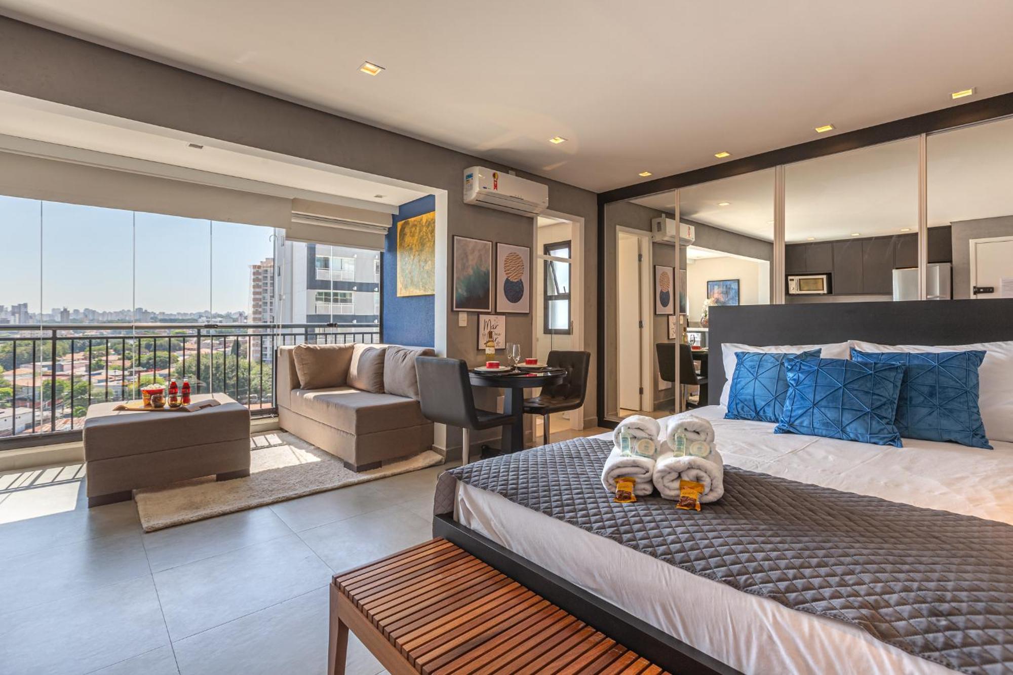 Easy Star - Espacoso Ao Lado Do Aeroporto De Congonhas - Zy01g Apartamento